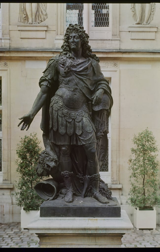 Statue of Louis XIV (16381715) (bronze) by Antoine Coysevox